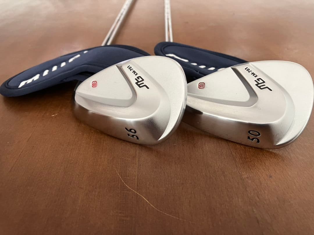 生産終了モデル純鉄ウェッジ 三浦技研 超美品 KM-701 50度+56度