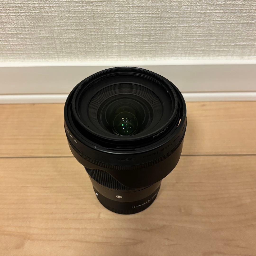 最終価格SIGMA 16mm F1.4 DC DN レンズsony Eマウント