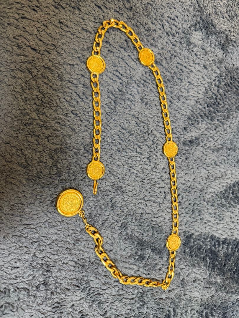 CHANEL チェーンベルト　ゴールド　ヴィンテージ