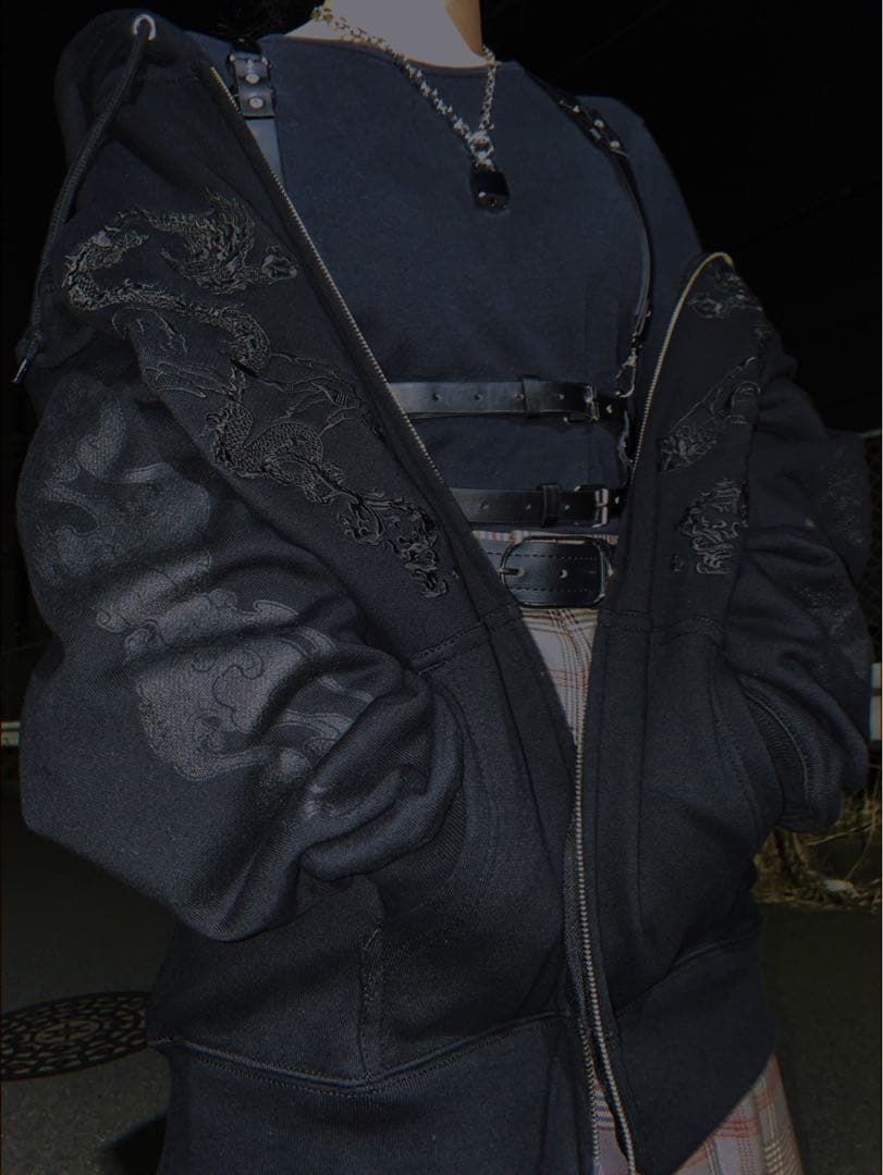 東京13零式 Double zip hoodie【輪廻】