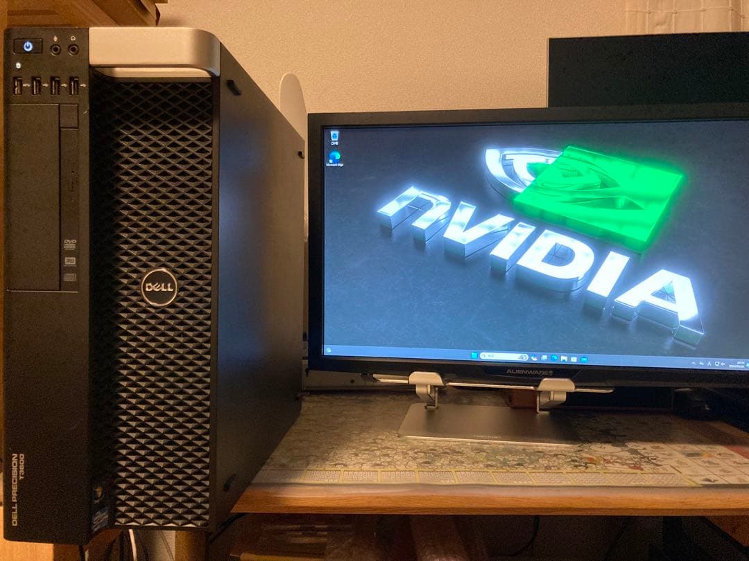 安価クリエータPC E5-1620 16G QuadroK600 SSD+HDD