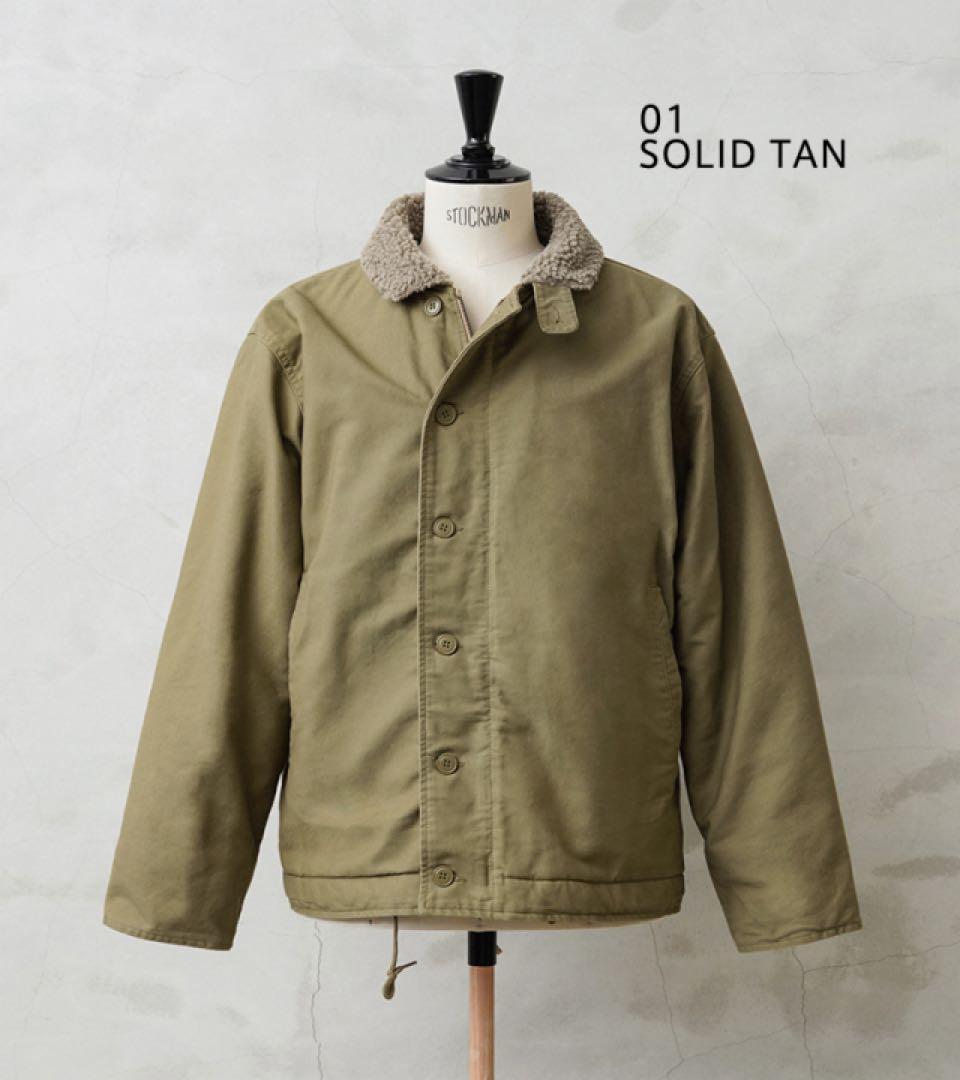 WAIPER.inc N-1 デッキジャケット SOLIDTAN WP01