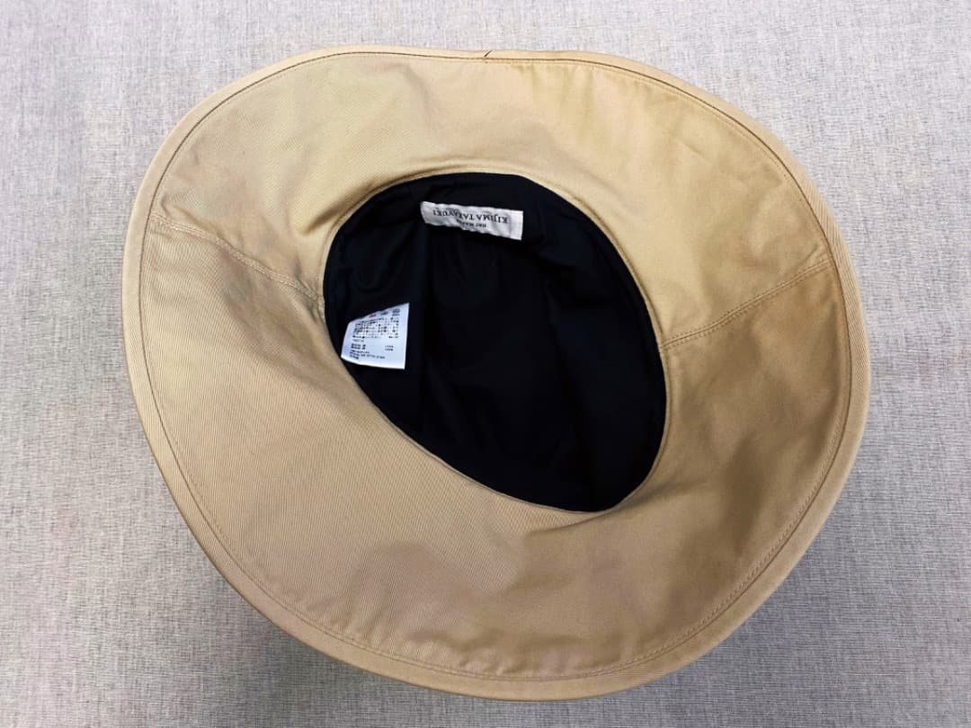 希少カラー KIJIMA TAKAYUKI バーバリークロス コットン ハット