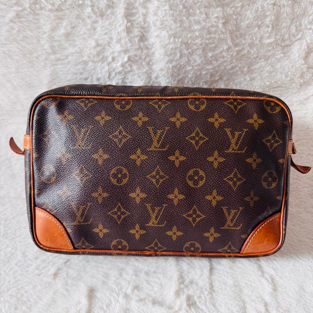 ルイヴィトン コンピエーニュ28 モノグラム M51845 クラッチバッグ