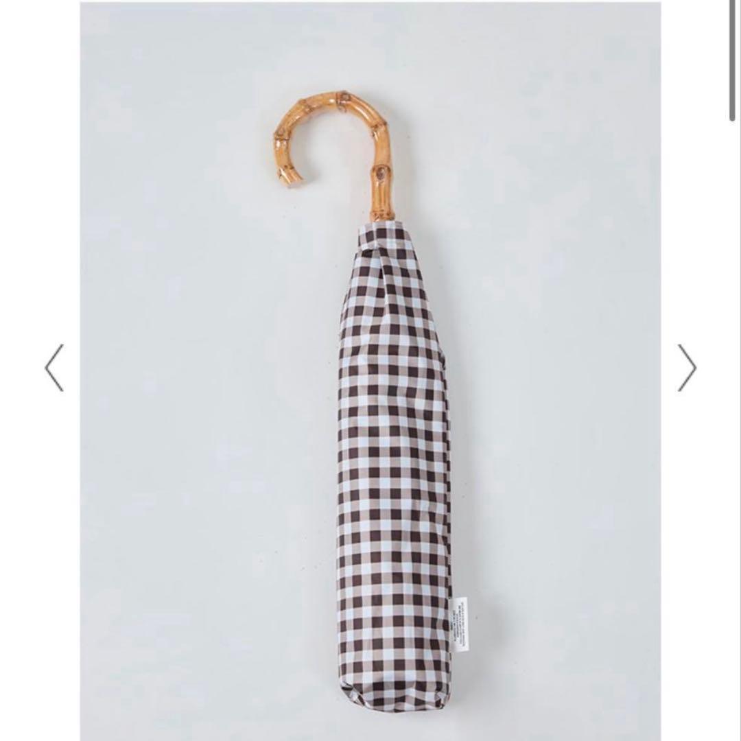 FORME 東原亜希 晴雨兼用傘 ギンガムチェック