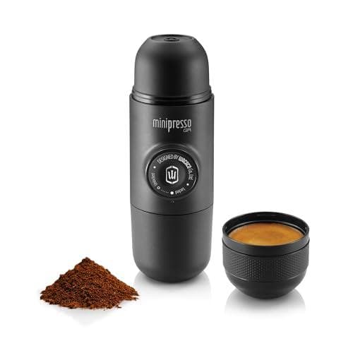 AWACACO Minipresso GR、ポータブルエスプレッソマシン、旅行用