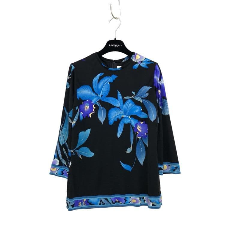 ♥連休大幅値下げ 超美品♥レオナール 花柄 長袖トップス
