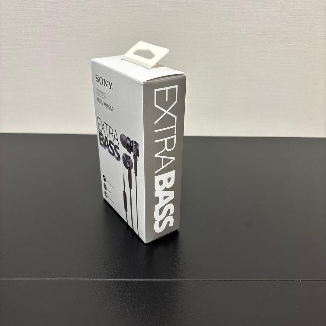グローバル版ソニー 重低音モデル MDR-XB75AP : カナル型 ブラック