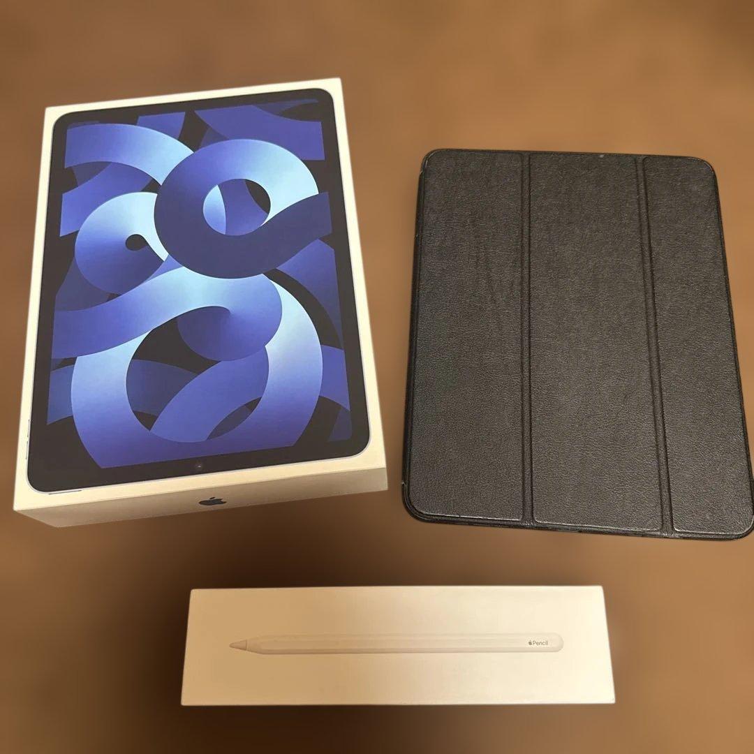 【美品】Apple iPad Air 第5世代 m1 64gb ブルー
