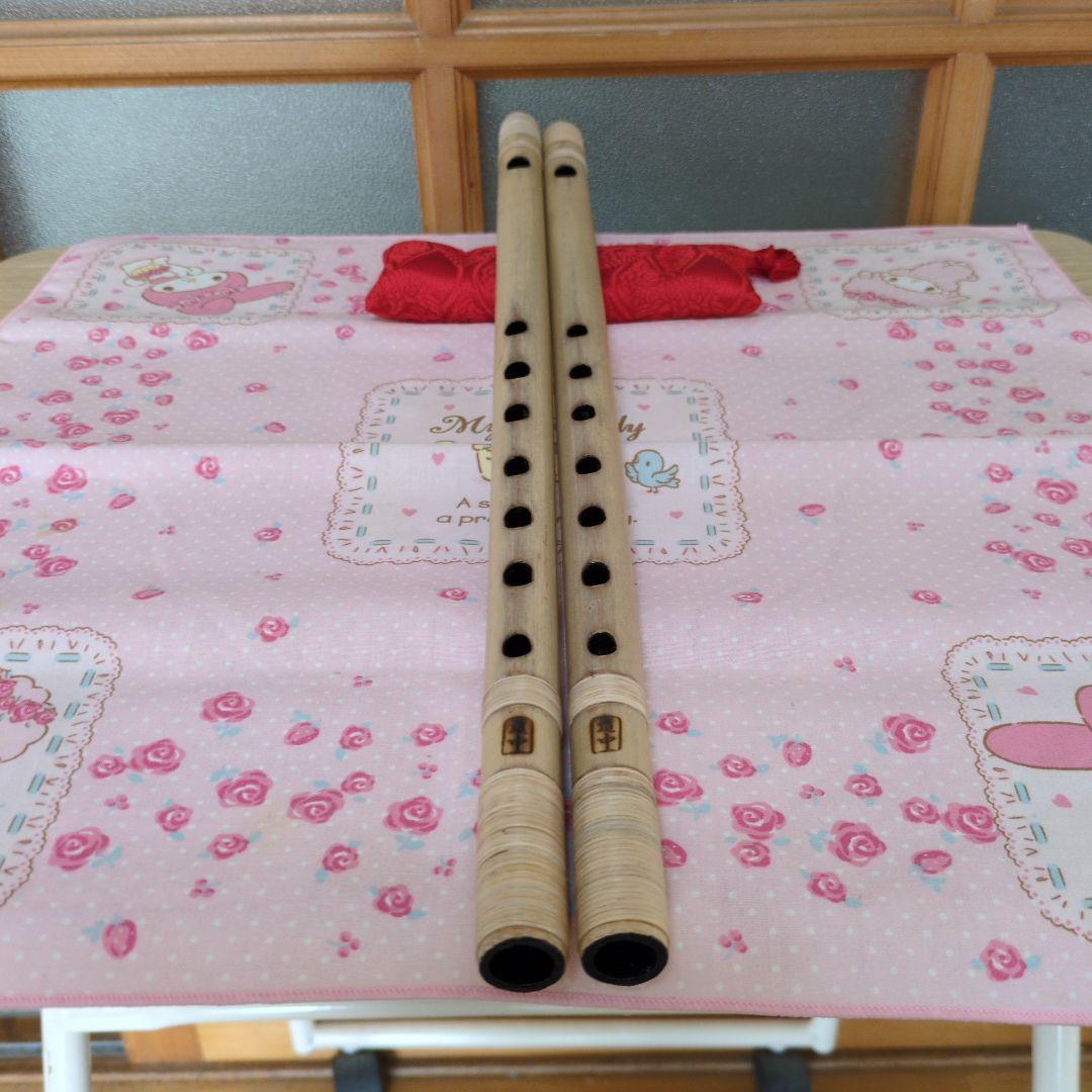 スギ篠笛六本調子古典（道中）新品