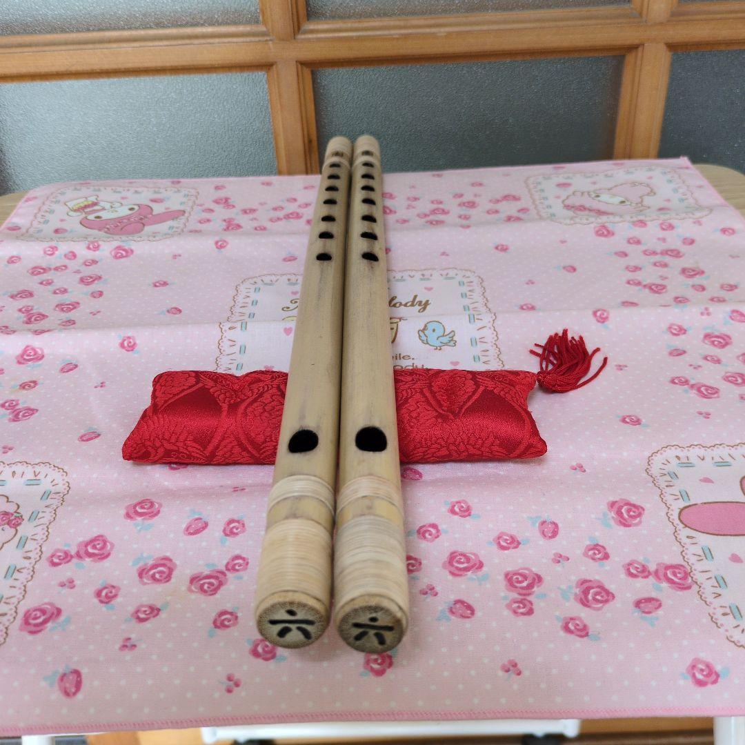 スギ篠笛六本調子古典（道中）新品