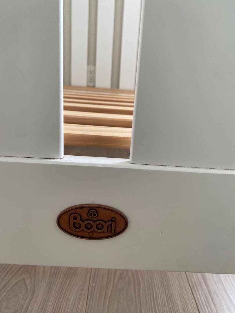 専用です boori ベビーベッド ジャズ　白
