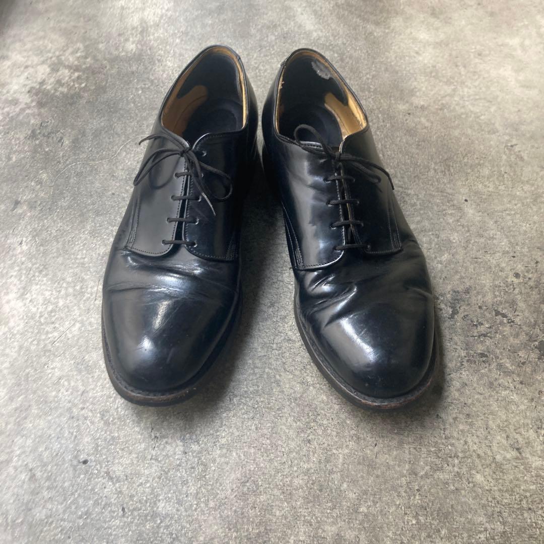 ビンテージ　80s　ミリタリー　サービスシューズ　米軍　US9　USN