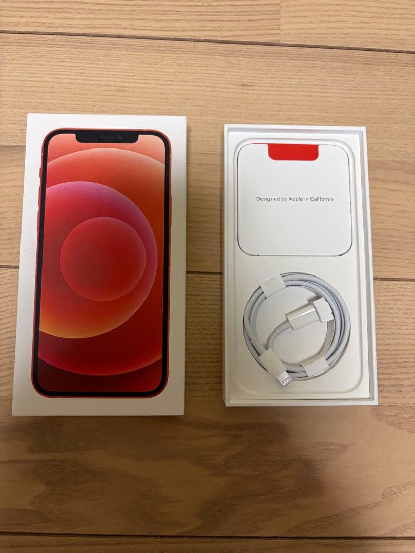iPhone 12 64gb product red 充電ケーブル付き
