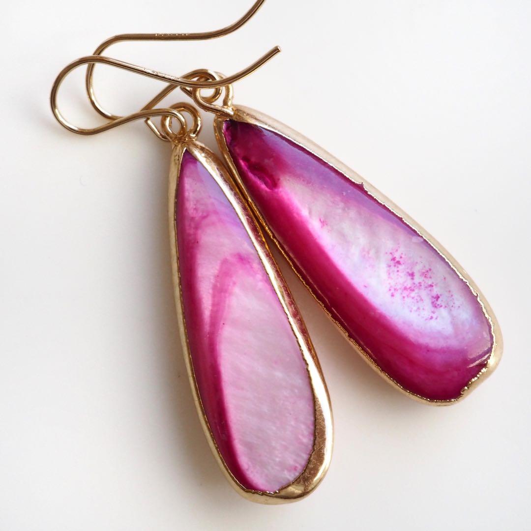 【Ruby】宝石質トリプレットクォーツの枠留めネックレストップ