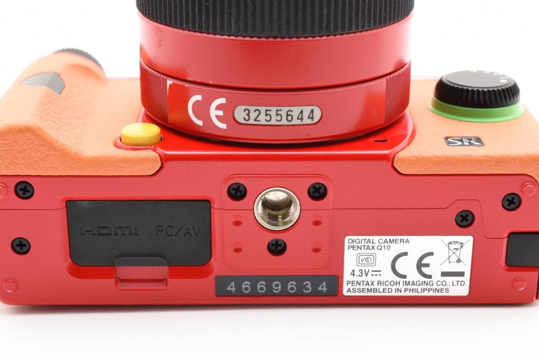 ［動作確認済］PENTAX Q10 エヴァンゲリオンモデル レンズキット　アスカ