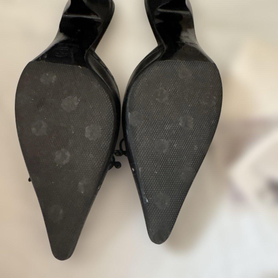 ココマーク　シャネル　ミュール