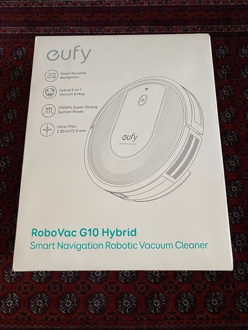 eufy ロボット掃除機本体 付属品あり