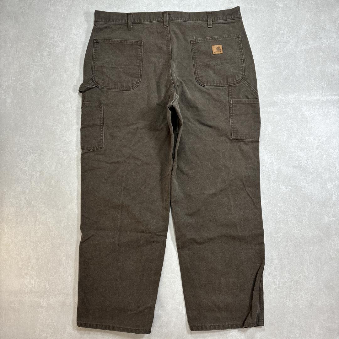 カーハート　ダックペインターパンツ　ブラウン　ビックサイズ　W40 L30