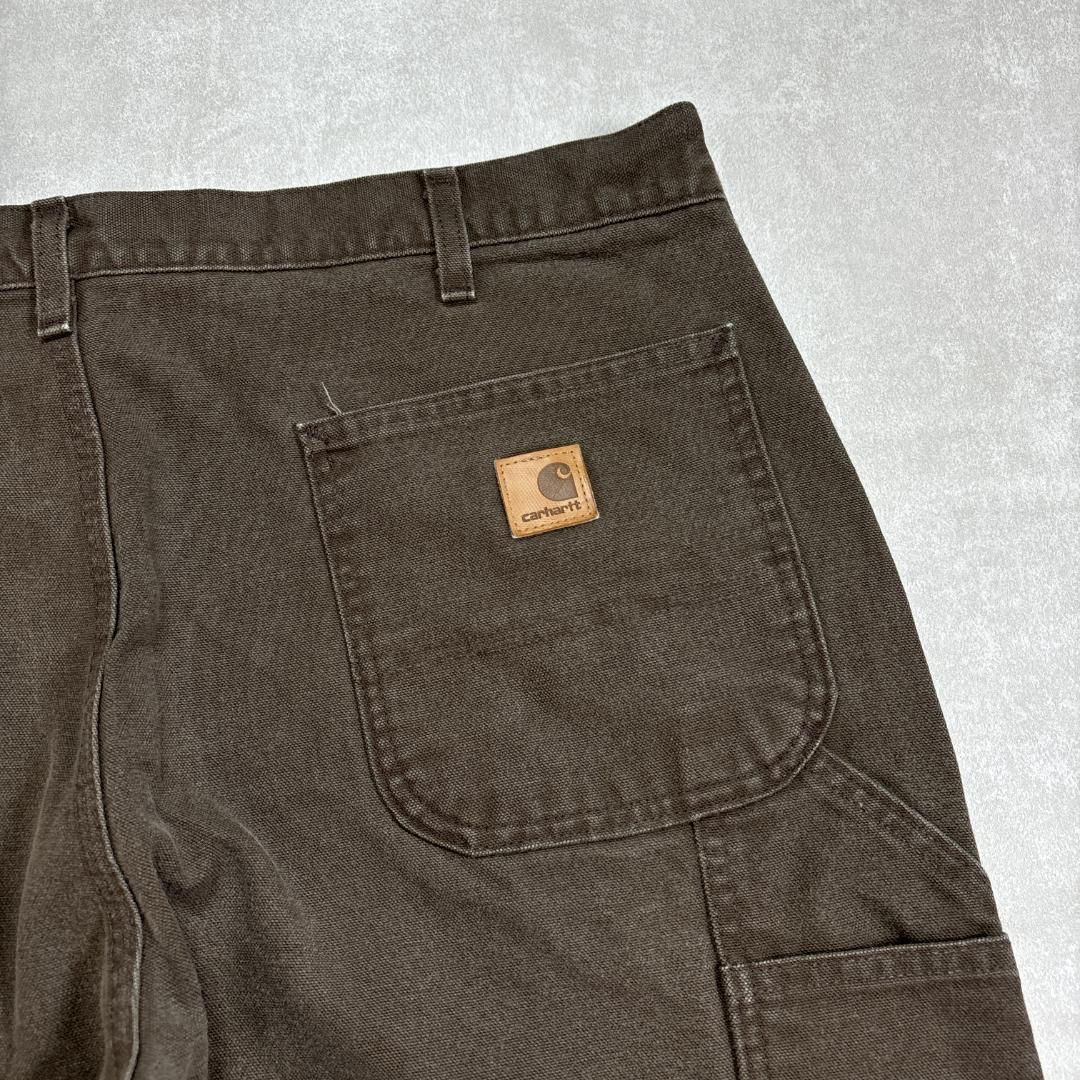 カーハート　ダックペインターパンツ　ブラウン　ビックサイズ　W40 L30