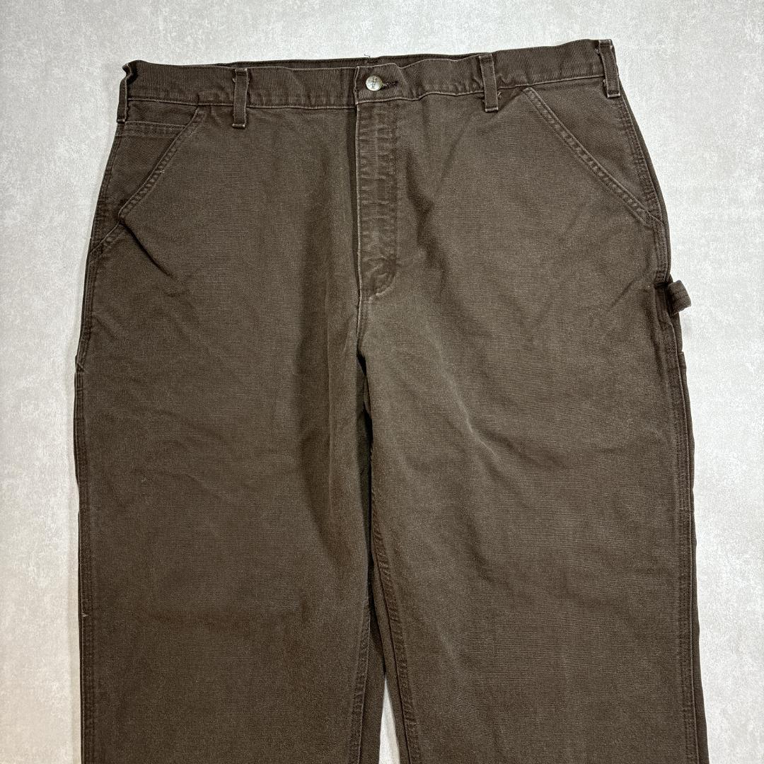 カーハート　ダックペインターパンツ　ブラウン　ビックサイズ　W40 L30