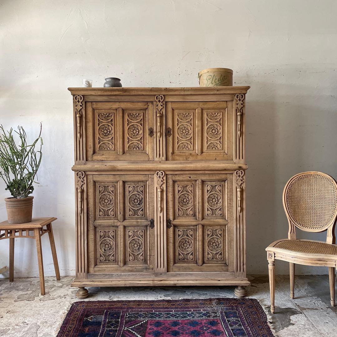 ビンテージ 収納キャビネット ショーケース 食器棚