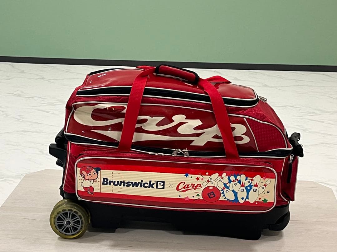 広島県限定商品カープロゴ入りボウリングバック中古品