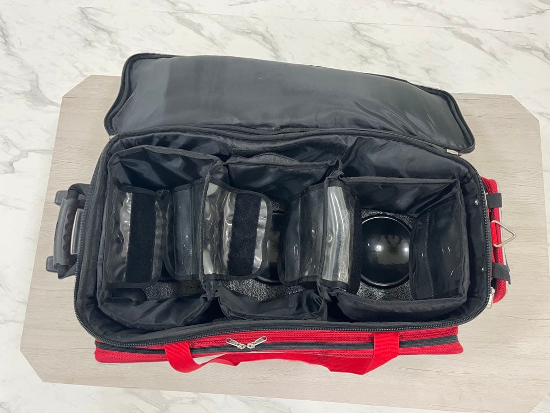 広島県限定商品カープロゴ入りボウリングバック中古品