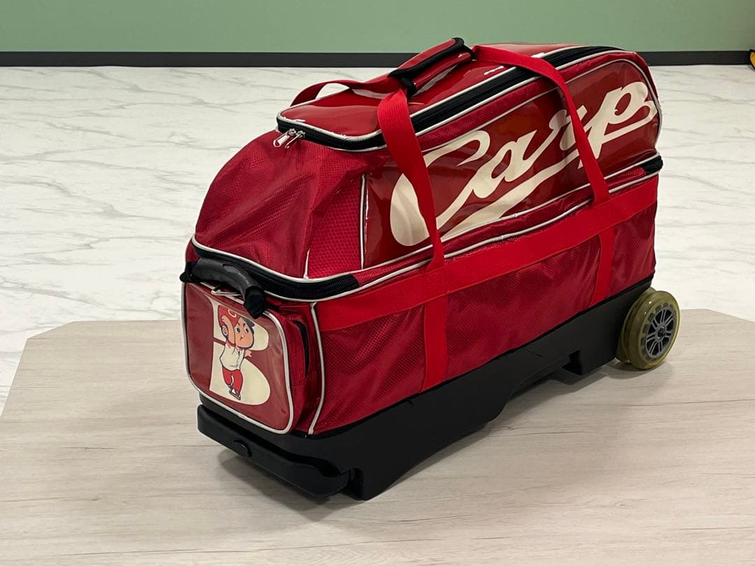 広島県限定商品カープロゴ入りボウリングバック中古品