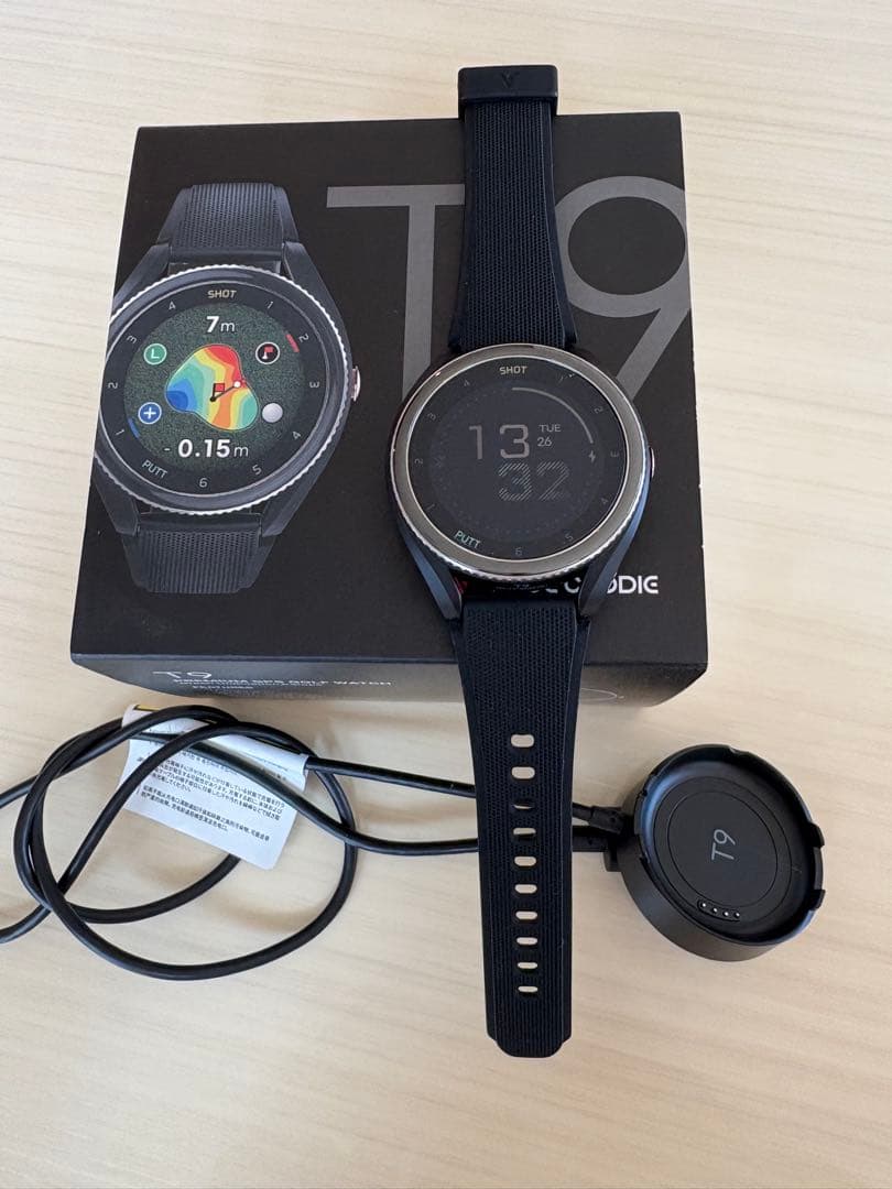 【送料無料】ボイスキャディ ゴルフナビ 時計 T9 VOICE CADDIE