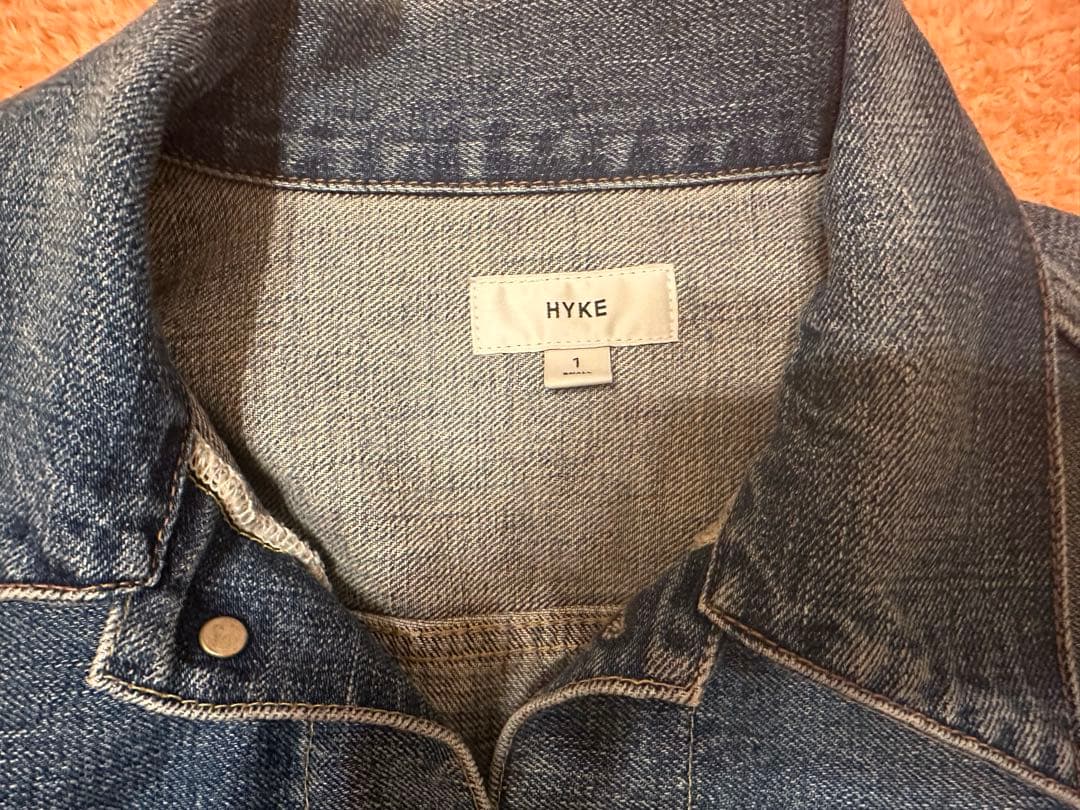 HYKE ハイク　デニムBALLOON SLEEVE DENIM JACKET