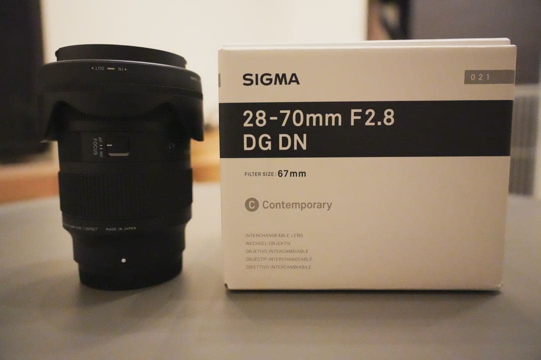 SIGMA 28-70mm F2.8 DG DN レンズ