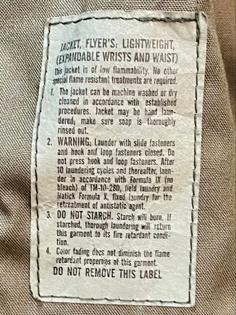 90s ヘリクルージャケット　米軍実物