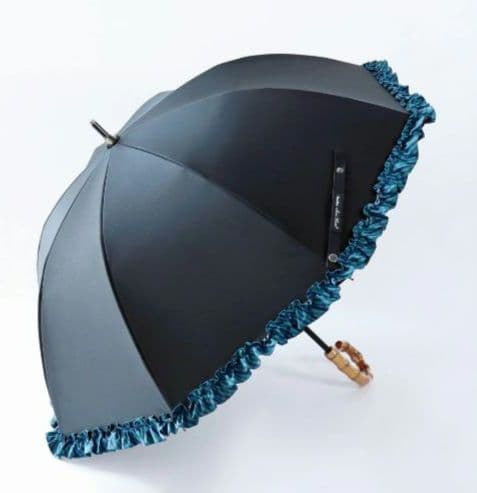 新品未開封　日傘　Rose Blanc × familiar　ファミリア 青　傘