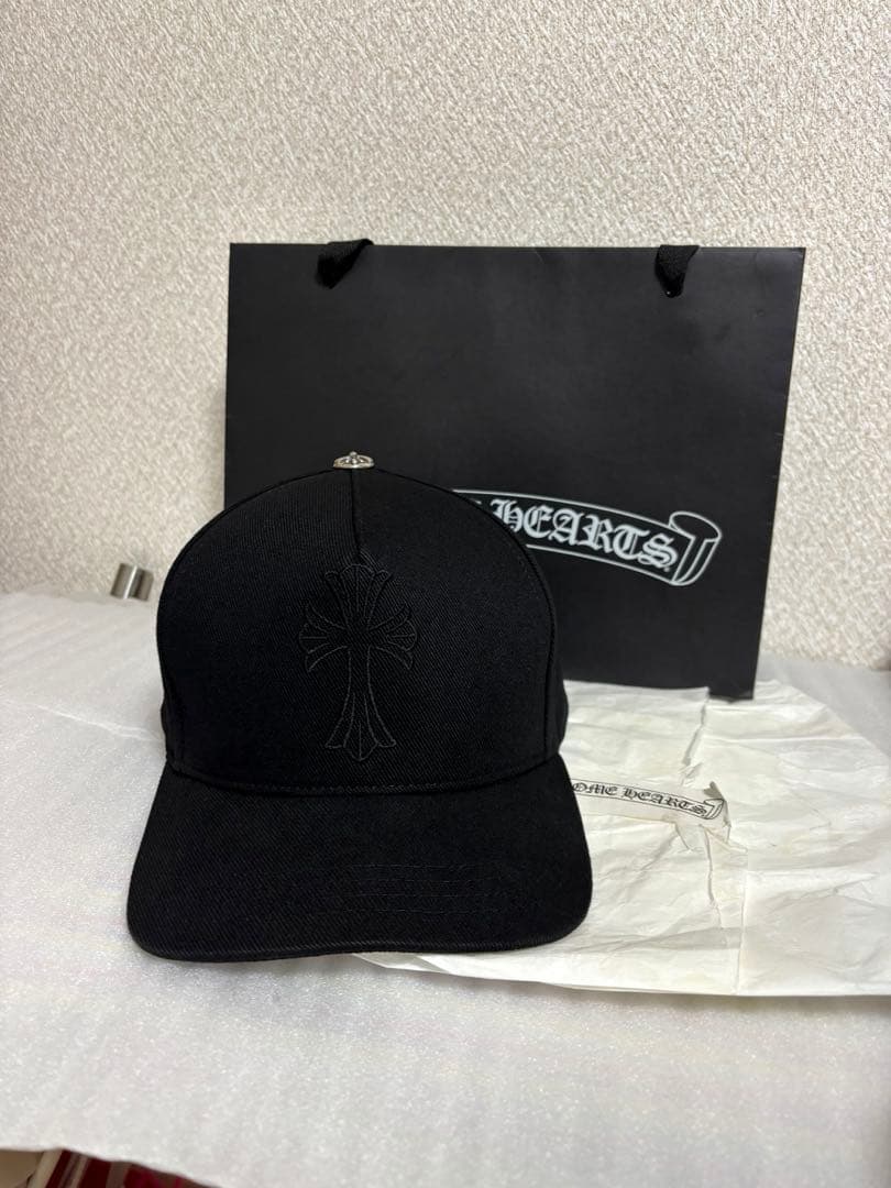 クロス刺繍　クロムハーツキャップ　国内正規品　人気モデル