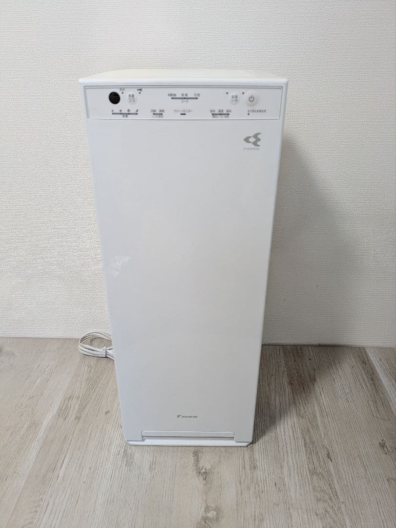 ダイキン加湿器 MCK40ZW ホワイト 空気清浄機 タッチ式