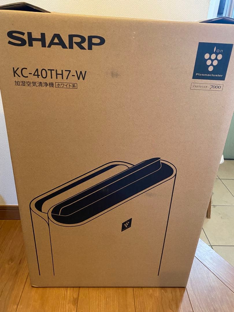 本日24時まで値下げ　新品未使用　SHARP 加湿空気清浄機