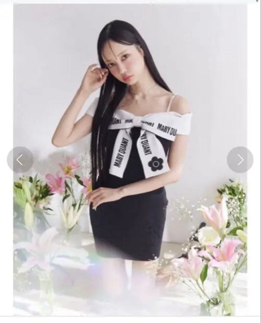 EATME×MARY QUANT リボンデザインワンピース