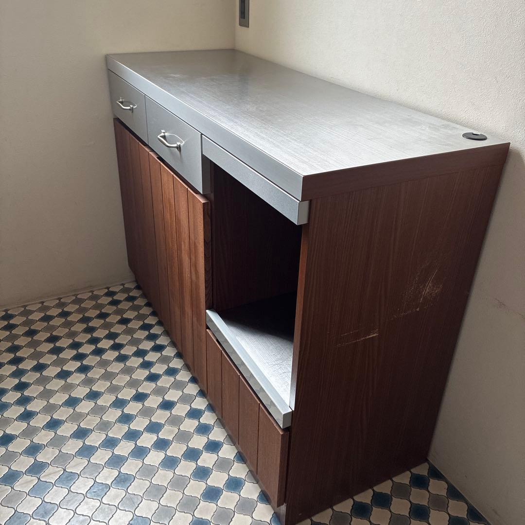 【廃番品】unicoウニコ キッチンカウンター STRADA ストラーダ