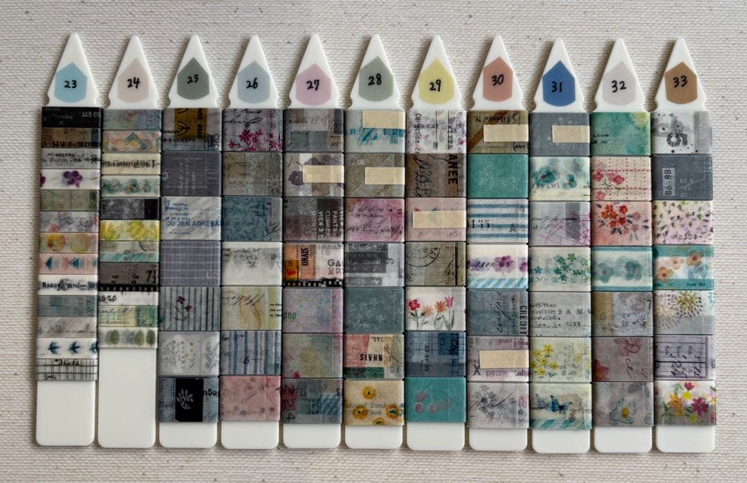 ヨハク　マスキングテープ328種類　各約50cm お裾分け　切り売り