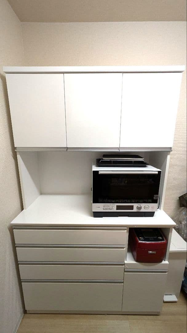 ニトリ　食器棚　キッチンボード　レジューム　120