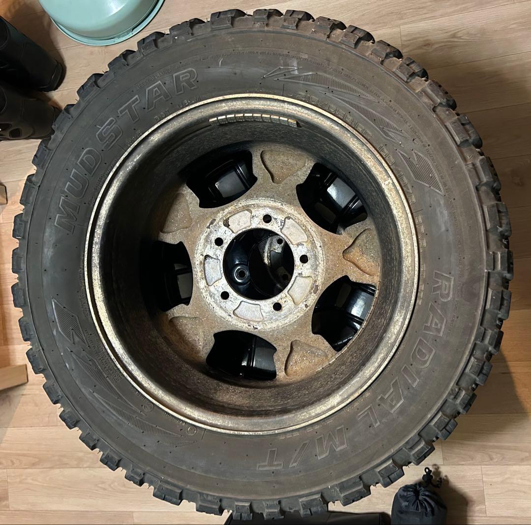 jb23純正ホイール、MUDSTAR RADIAL M/T 215/65R16