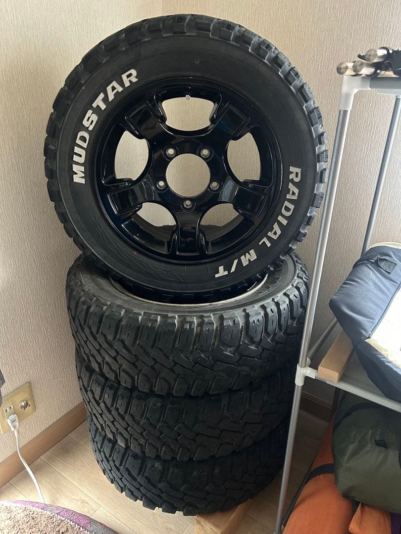 jb23純正ホイール、MUDSTAR RADIAL M/T 215/65R16