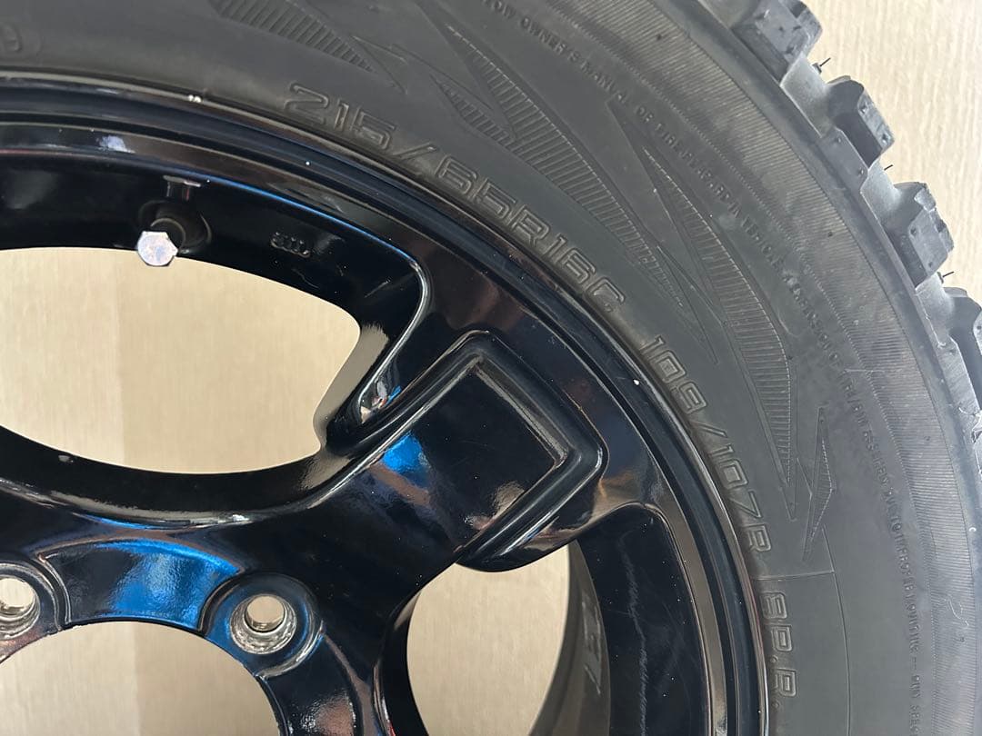 jb23純正ホイール、MUDSTAR RADIAL M/T 215/65R16