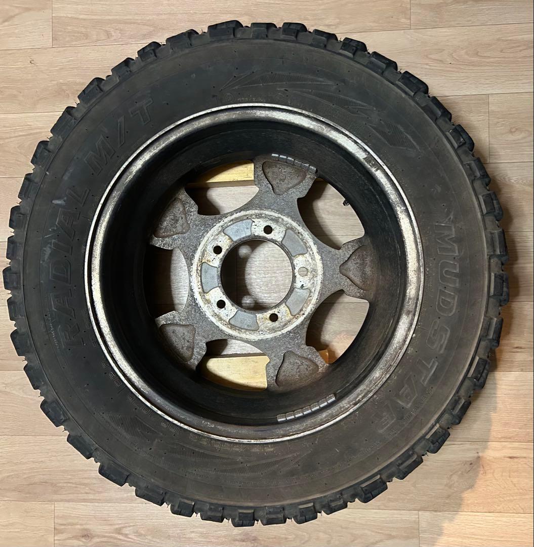 jb23純正ホイール、MUDSTAR RADIAL M/T 215/65R16