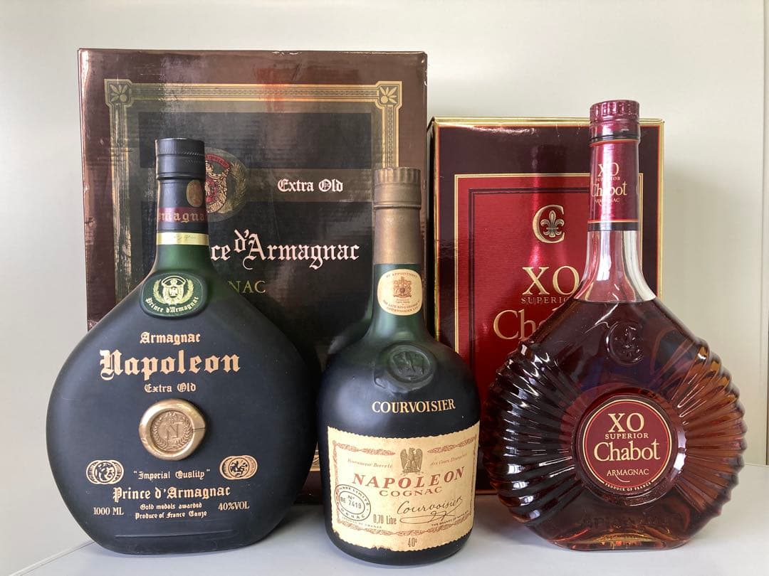【3古酒】ナポレオン EXTRA 1000ml クルボアジェ CHABOT XO