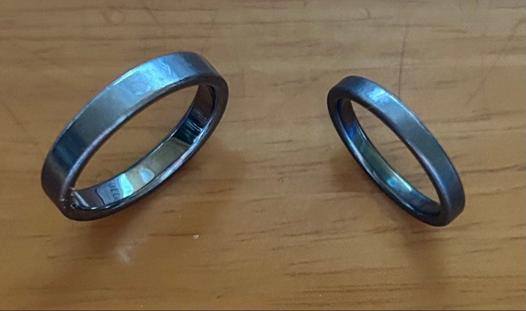 タンタル指輪ペア
