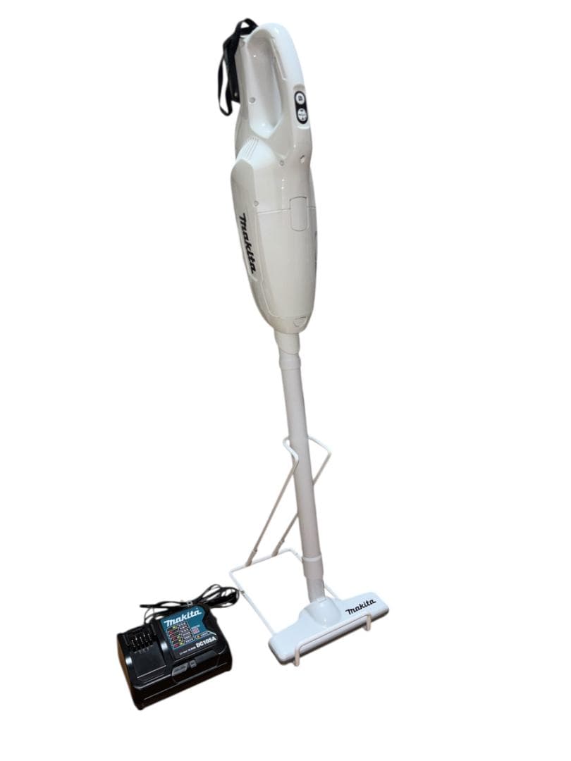 【中古】マキタ CL107FDSHW コードレス掃除機 充電器・スタンドセット