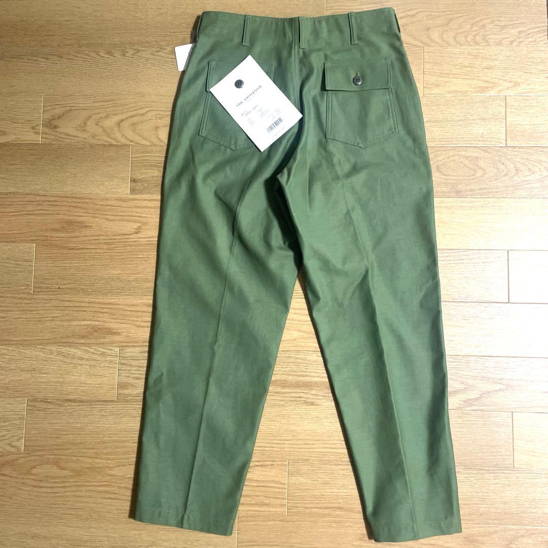 THE SHINZONE シンゾーン　ベイカーパンツ　40 カーキ