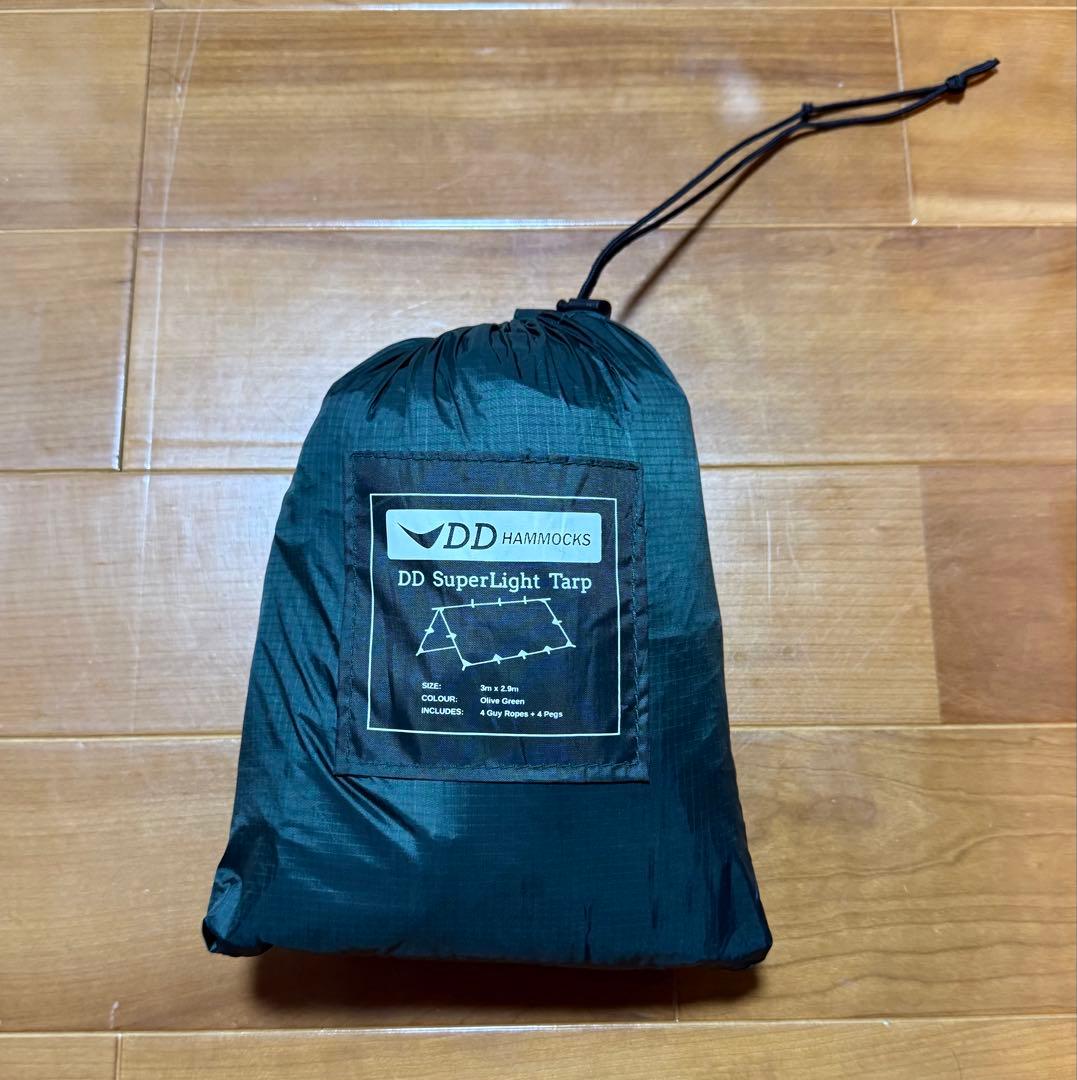 DD SuperLight Tarp 3x2.9m オリーブグリーン